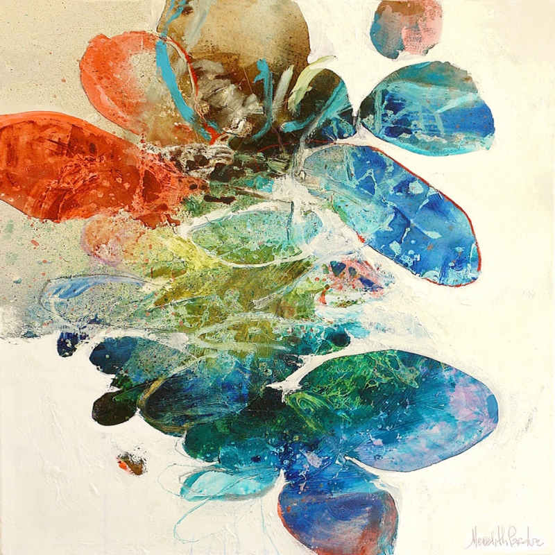Birds in Flight Yucatan by artist Meredith Pardue